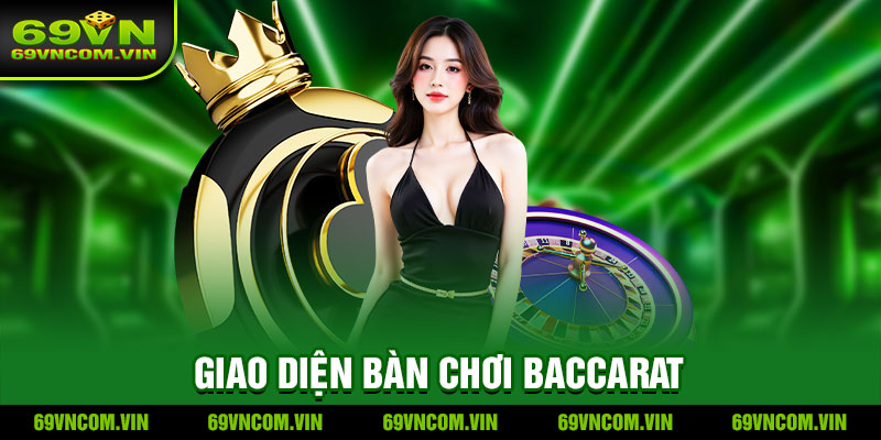 Giao diện baccarat tại nhà cái 69vn